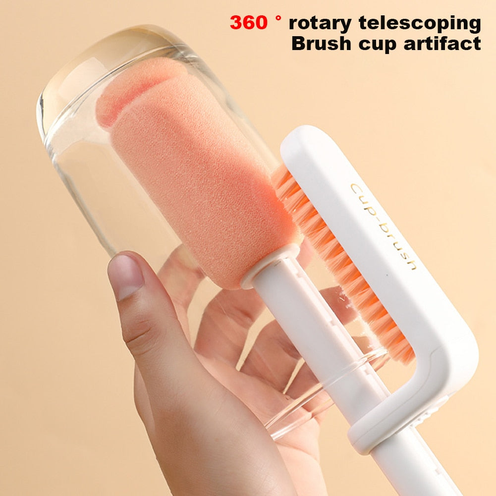 Sikunuo | Long Handle Easy Spotless Bottle Cleaner Brush