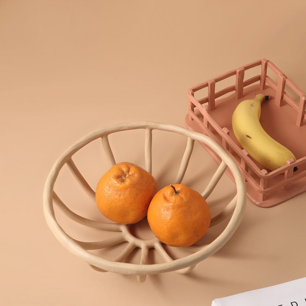 Sikunuo | Nordic Creative Resin Hollow Fruit Trays
