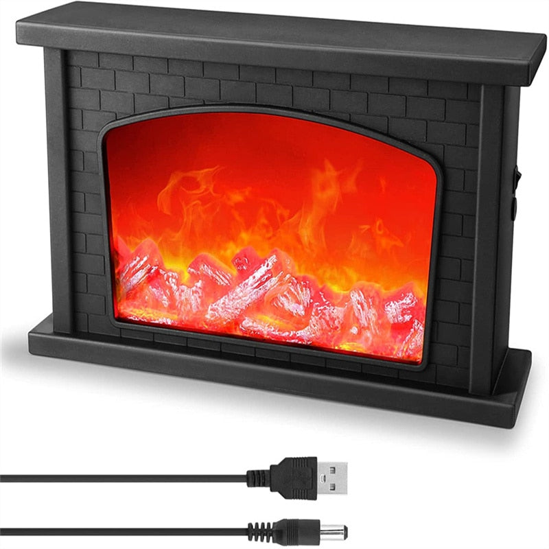 Sikunuo | Inferno Portable Fireplace Night Lamp