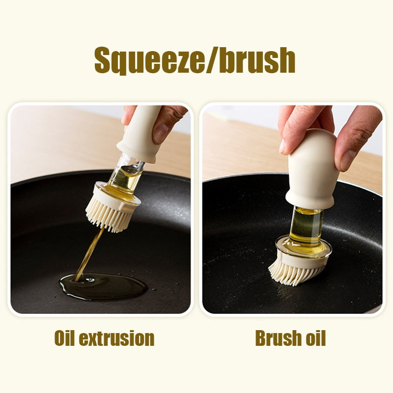 Sikunuo | Oil Spray Bottle Simple Brush