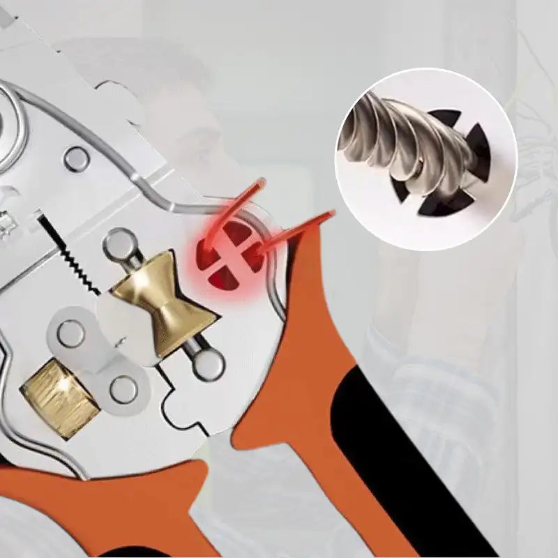 Sikunuo | Heavy-Duty 10in1 Wire Cutter Stripping Pliers