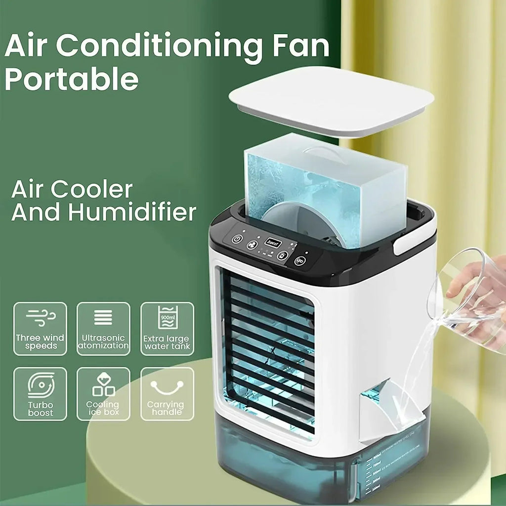 Sikunuo | Ultrasonic Atomization Dual Spray Portable Air Conditioner