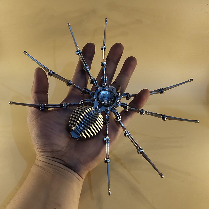 Sikunuo | Robot spider Stainless Steel Mechanical Clock