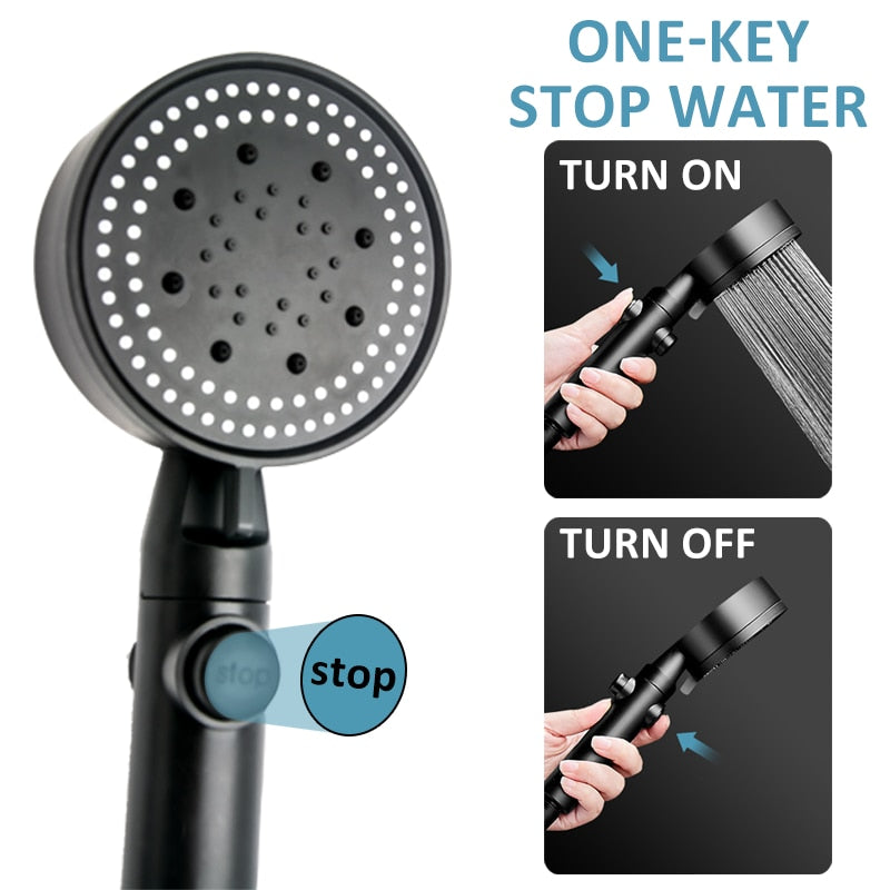 Sikunuo | Adjustable Multi Mode High-Pressure Shower Head