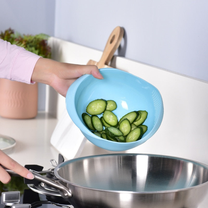 Sikunuo | 2in1 Easy Rice Drainer Basket