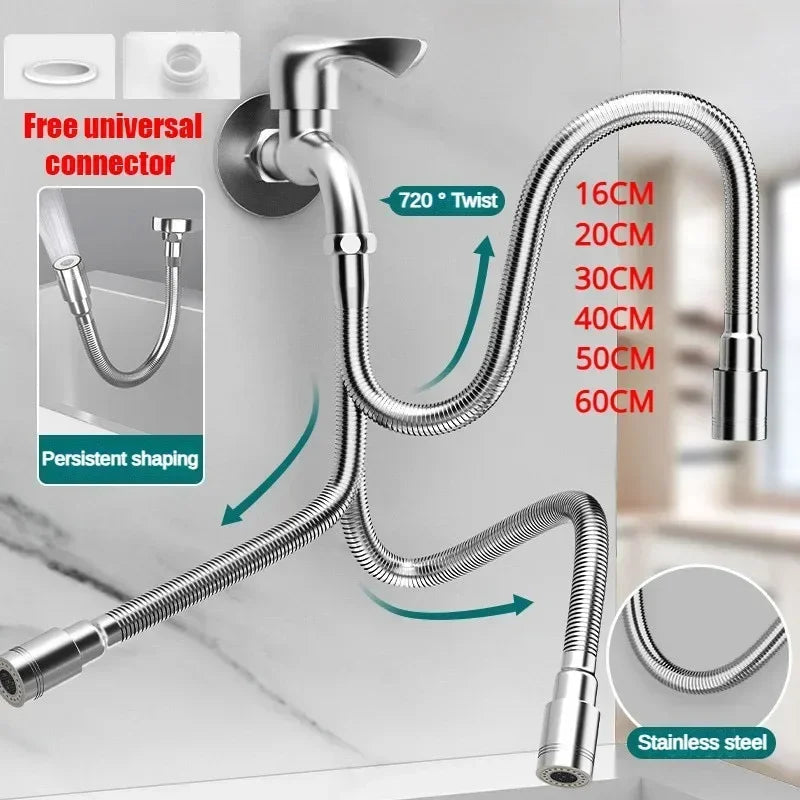 Sikunuo | Universal Flexible Adjustable Kitchen Faucet Extender Nozzle
