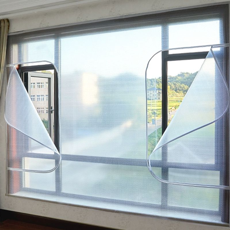 Sikunuo | Winter Wrap Double Layer Windproof Self-Adhesive Zipper Film