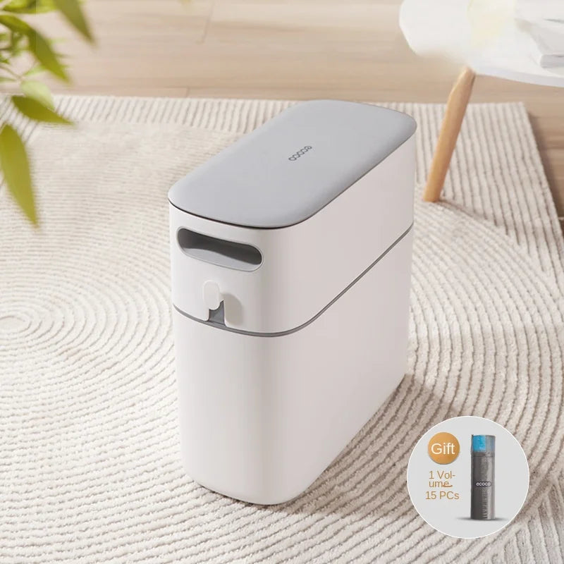 Sikunuo | Smart Dispose Auto Wrap Trash Can