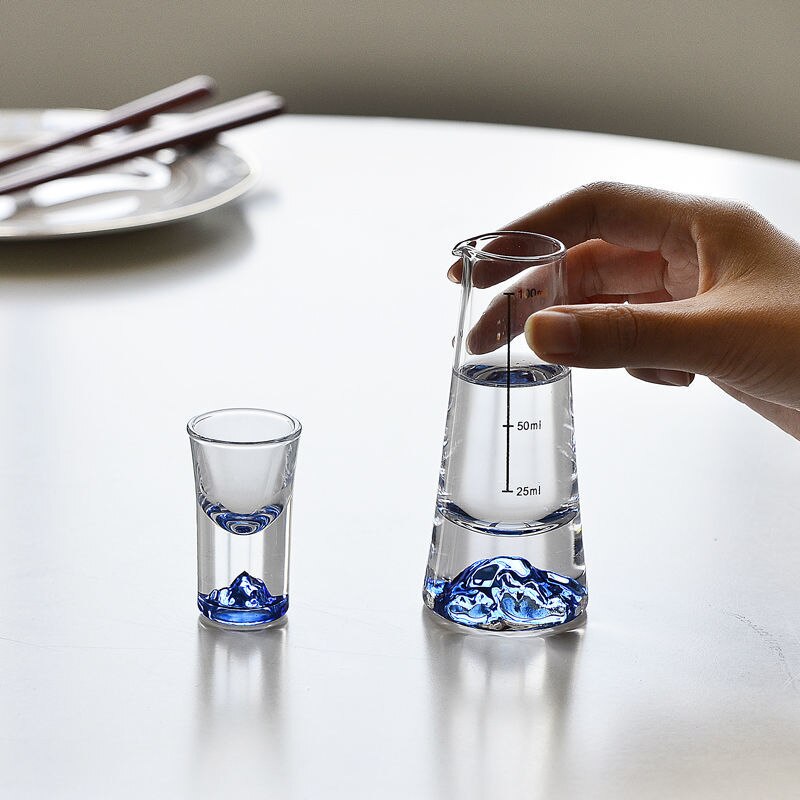 Sikunuo | Japan Style Lead-Free Mountain Glass Set