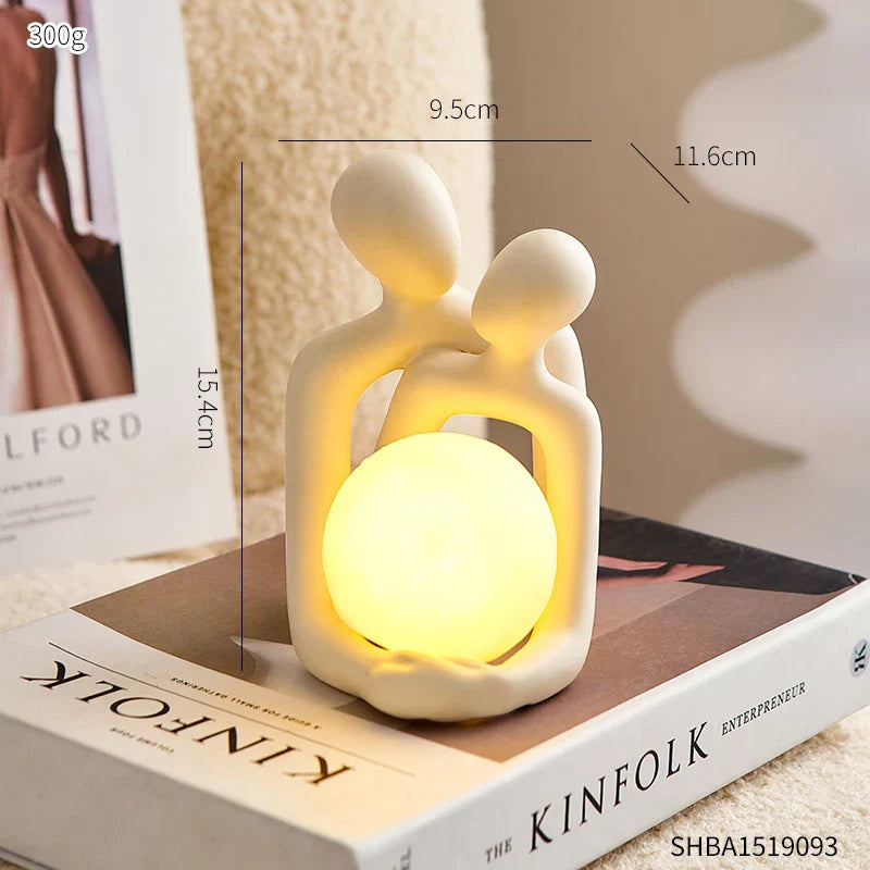 Sikunuo | Eternal Bond Love Couple Night Decor Lamp