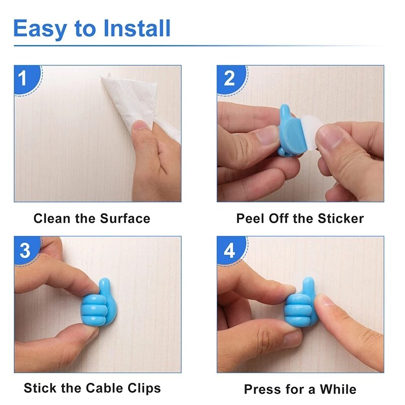 Sikunuo | Thumbs-up Multifunctional Sticky Wall Hook
