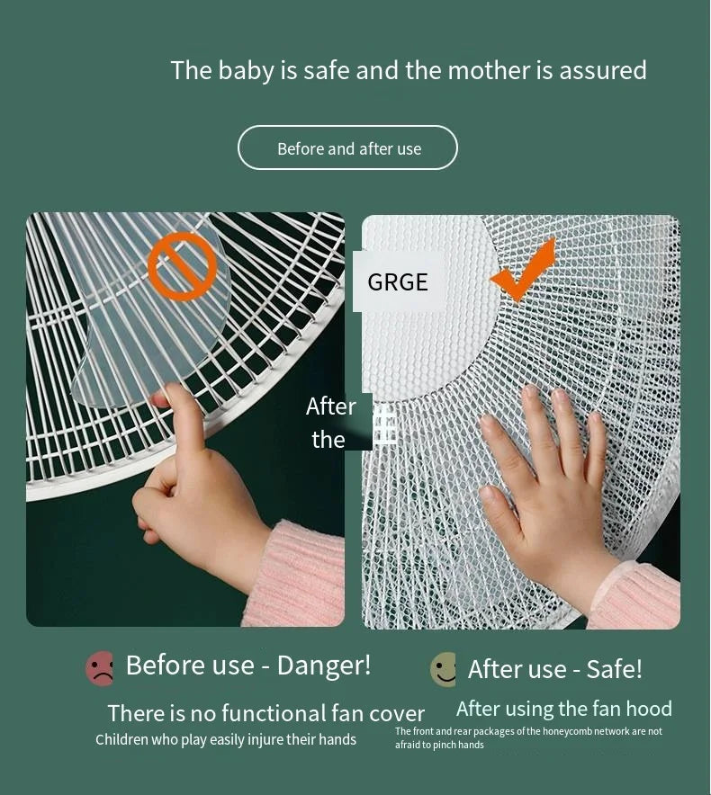 Sikunuo | Child Safety Protective Universal Electric Fan Net Cover