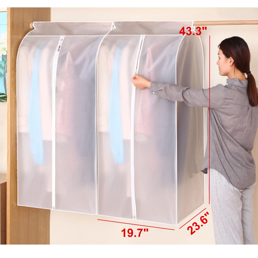 Sikunuo | Home Organizer Dust Cover Clothes Storage Wardrobe Bag