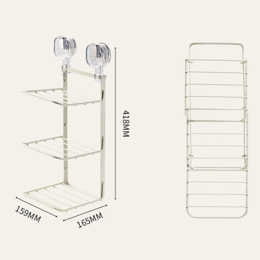 Sikunuo | Food Preparation Wall-Mounted 3-Layer Organizer Rack