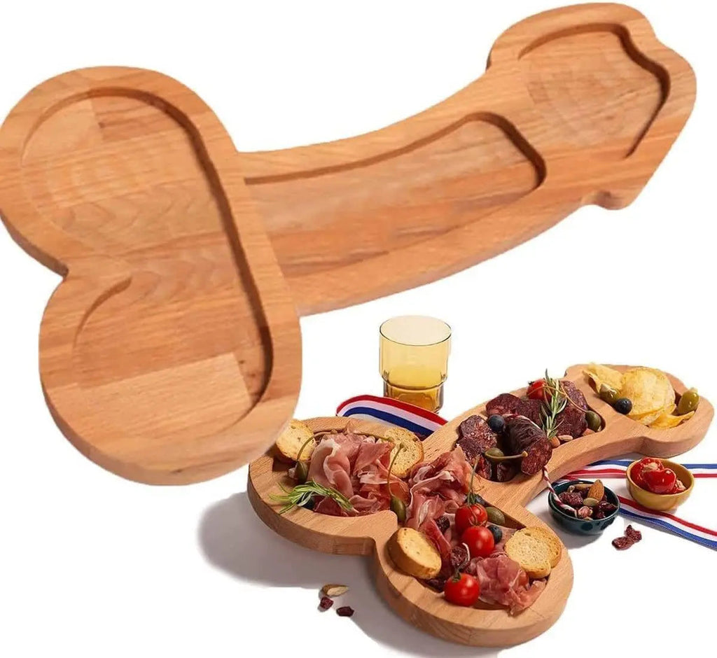 Sikunuo | Funny Adult-Themed Multi-Compartment Serving Board