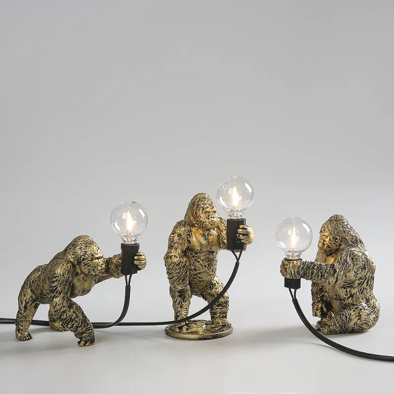 Sikunuo | Angry Gorilla Table Night Lamp