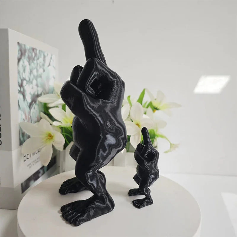 Sikunuo | 3D Printed Middle Finger Funny Decor