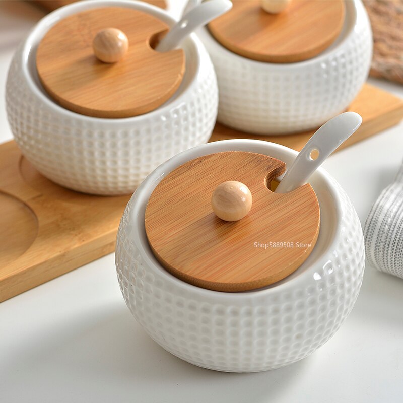 Sikunuo | Nordic Touch Ceramic Smart Seasoning Set
