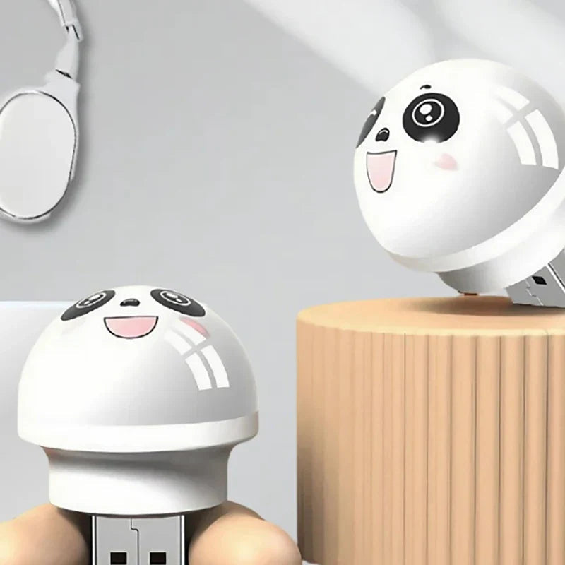Sikunuo | Cute Panda Voice-Controlled LED Night Lamp