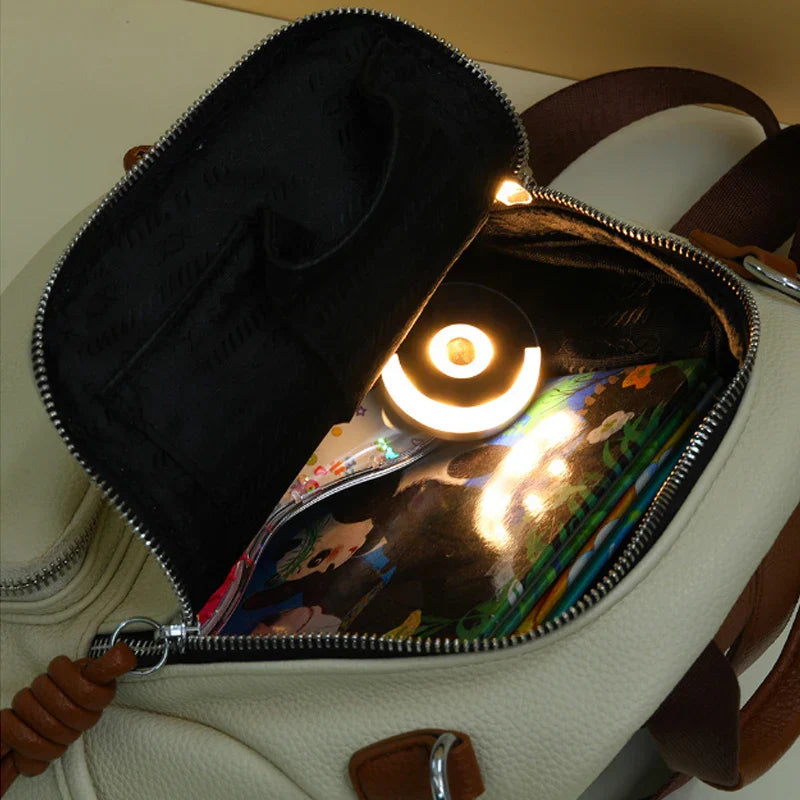 Sikunuo | Compact Circular Touch LED Portable Night Lamp