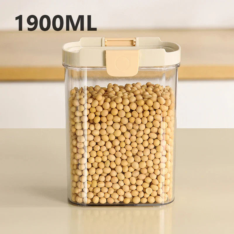 Sikunuo | Stackable Transparent Snap-Lock Storage Box