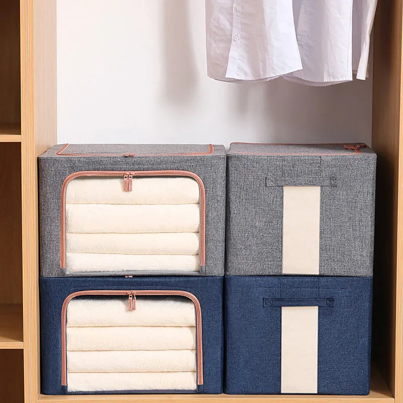 Sikunuo | Foldable Storage Space-Saving Large Organizer Box