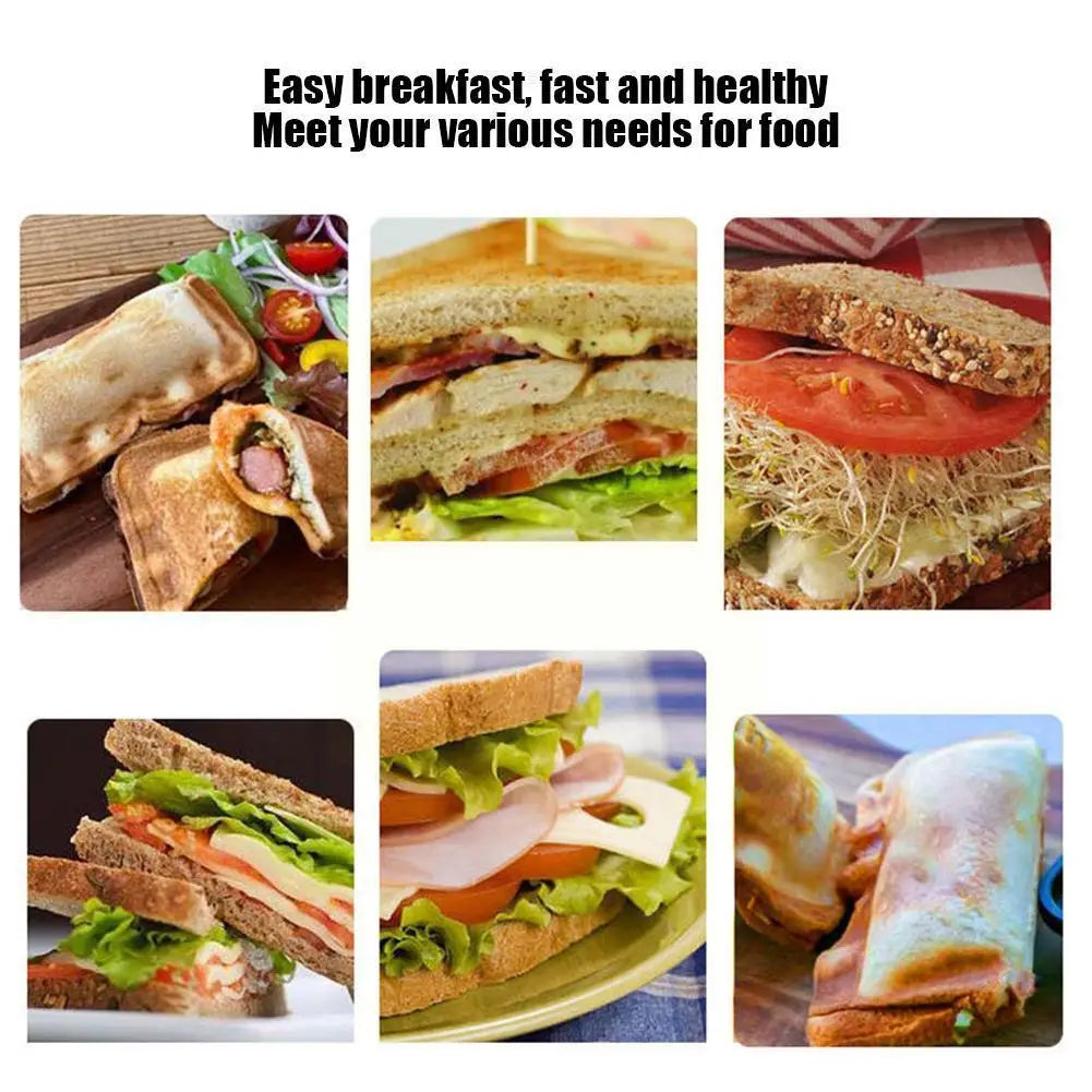 Sikunuo | Double-Sided Quick Snack Non-Stick Sandwich Maker