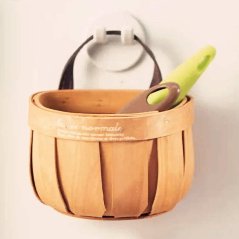 Sikunuo | French Market Handcrafted Wooden Basket