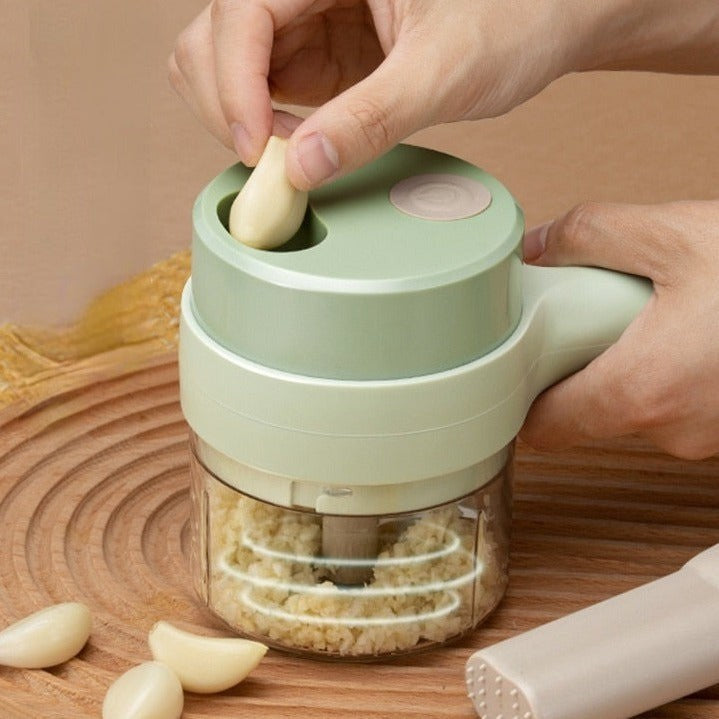 Sikunuo | 2in1 Portable Vegetable Slicer Blender