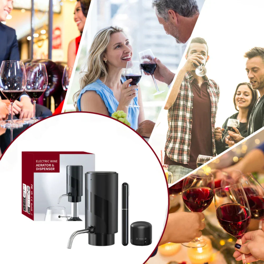 Sikunuo | Rechargeable Fast Serve Automatic Drink Dispenser