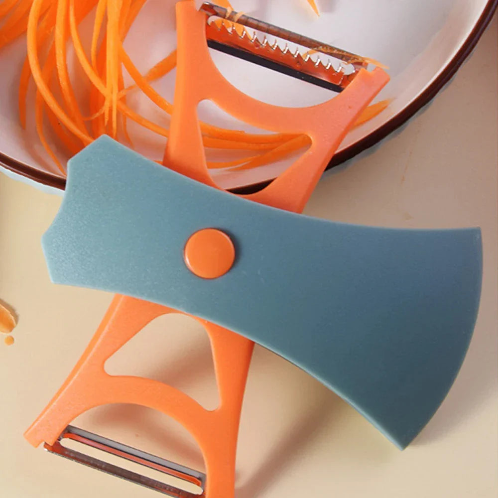 Sikunuo | Slice Ease Dual-Action Fruit & Veggie Peeler