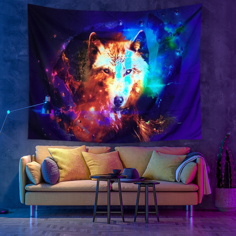Sikunuo | Colorful Glowing Luminous Tapestry