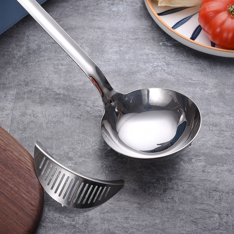 Sikunuo | Long Handle Soup Strainer Spoon