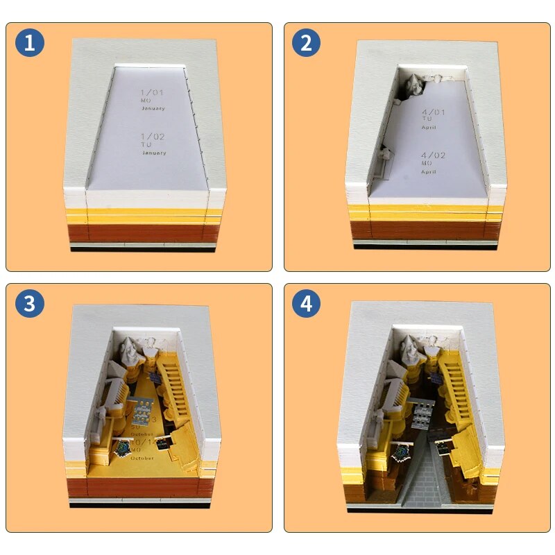 Sikunuo | 3D Illuminated Memo Pad