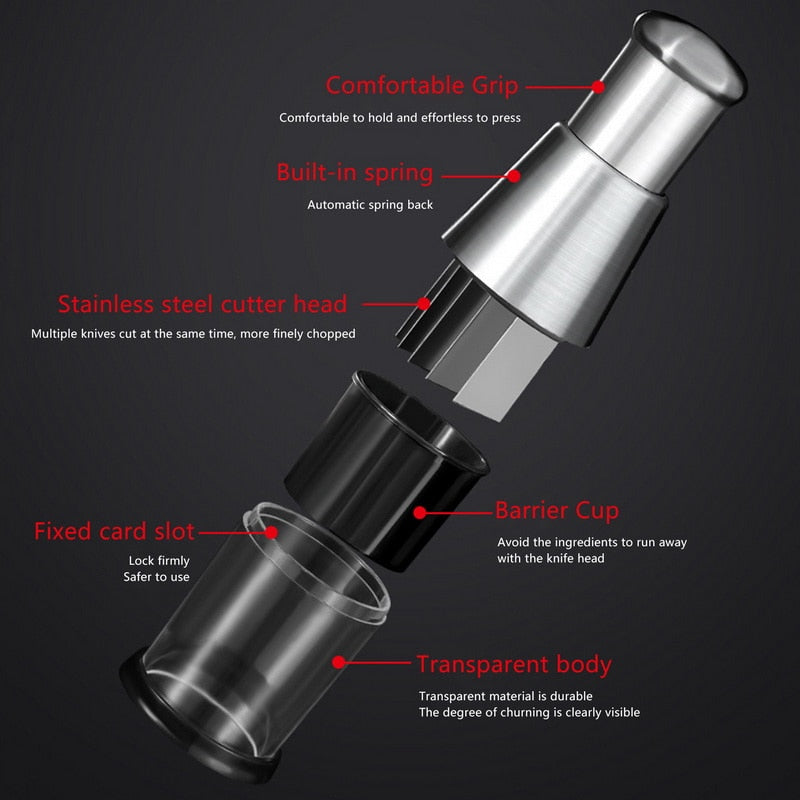 Sikunuo | Handheld Manual Food Chopper Slicer