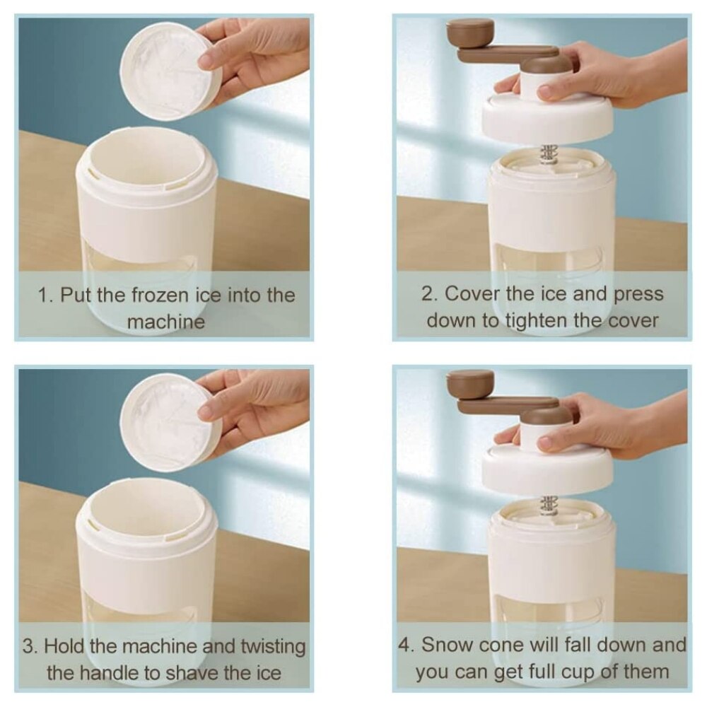 Sikunuo | Break Easy Manual Portable Ice Crusher Machine