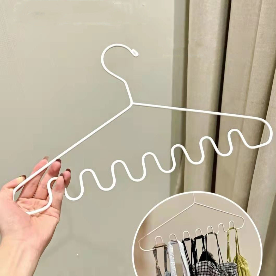 Sikunuo | Japanese Space-Saving Wavy Cloth Hanger