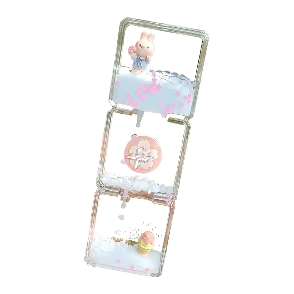 Sikunuo | Floral Fantasy Liquid Cartoon Motion Hourglass