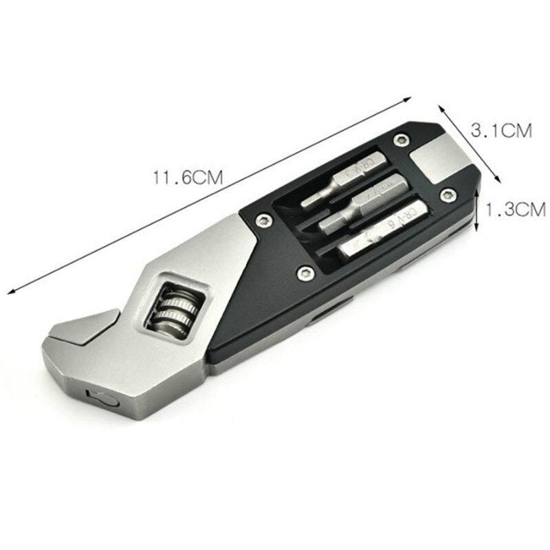 Sikunuo | Pro Expert Foldable Stainless Steel Wrench Tool Set