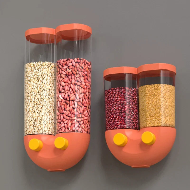 Sikunuo | Clear View Wall-Mounted Multi Grain Dispenser