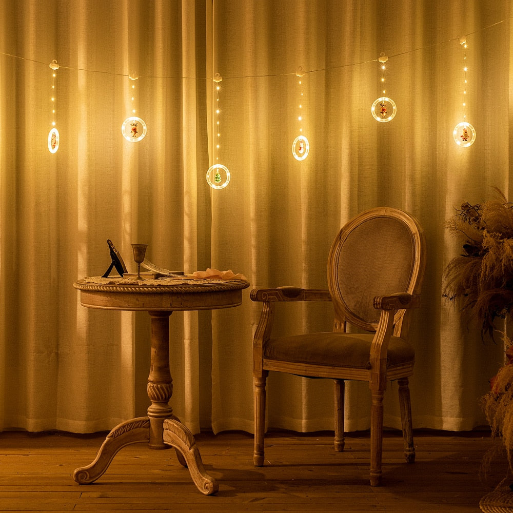 Sikunuo | Christmas Decoration Hanging LED Lights