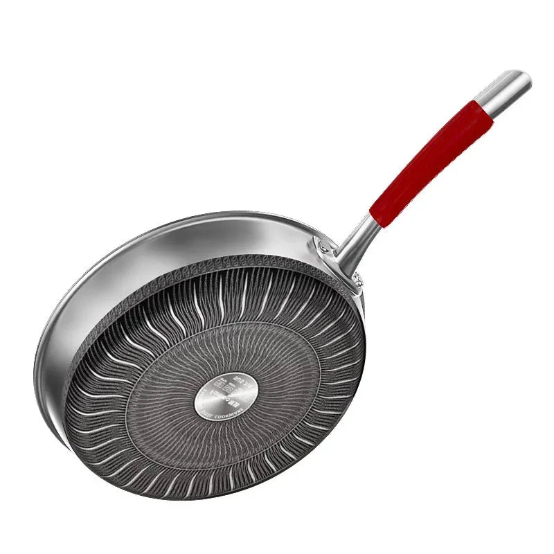 Sikunuo | Safe Cook Nonstick Antibacterial Stainless Steel Pan