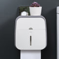 Sikunuo | Wall-Mounted Bathroom Organizer Tissue Box Holder