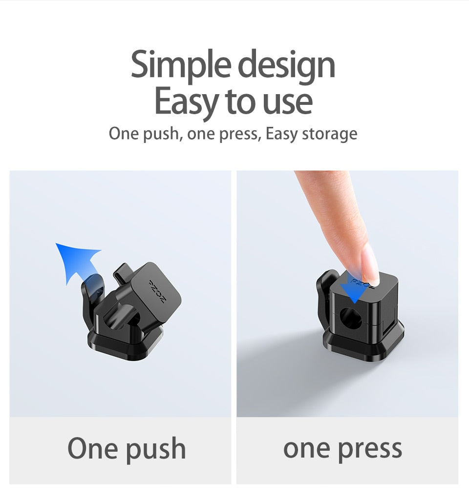 Sikunuo | Sticky Cable Organizer Clips