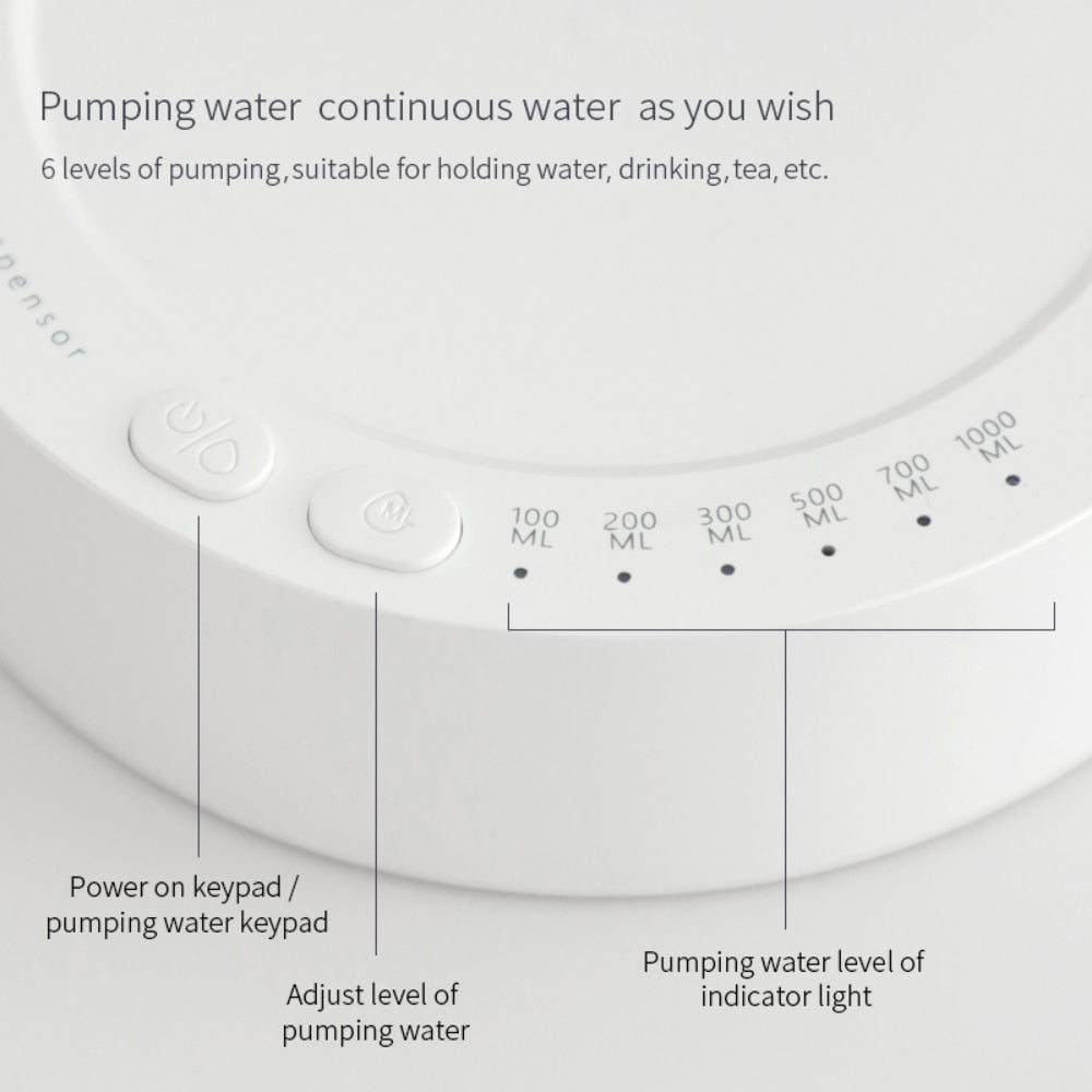 Sikunuo | Effortless Pump Electric Automatic Mini Water Dispenser