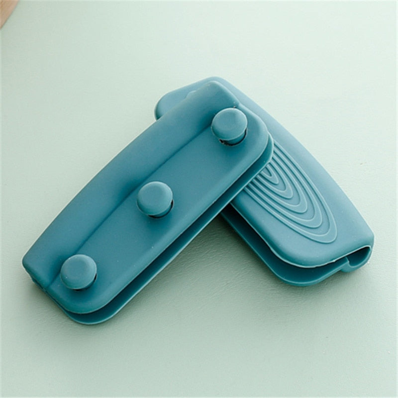 Sikunuo | 2Pcs Silicone Heat Resistant Cookware Handle