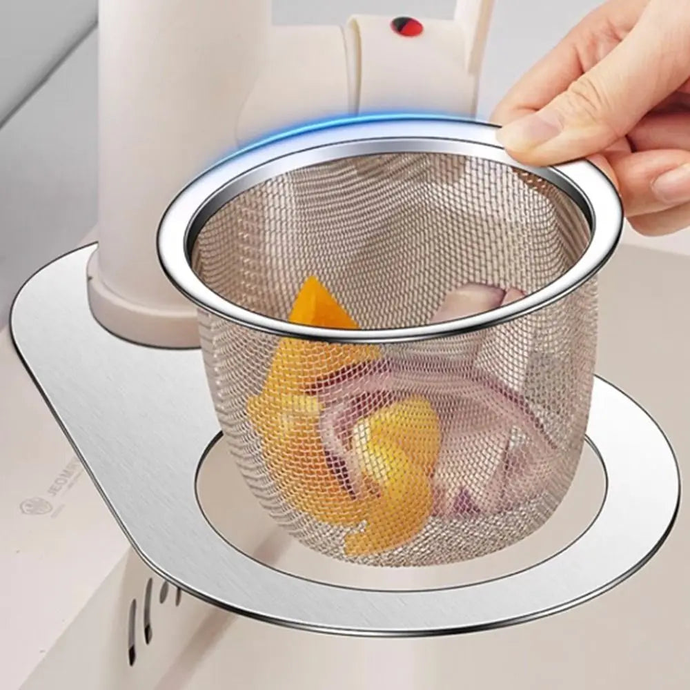 Sikunuo | Stainless Steel Sink Organizer Drain Basket
