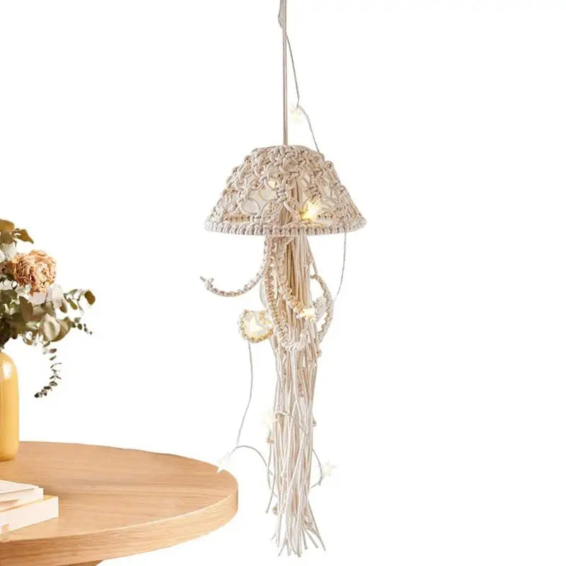 Sikunuo | Artistic Jellyfish Dream Catcher Handmade Lamp