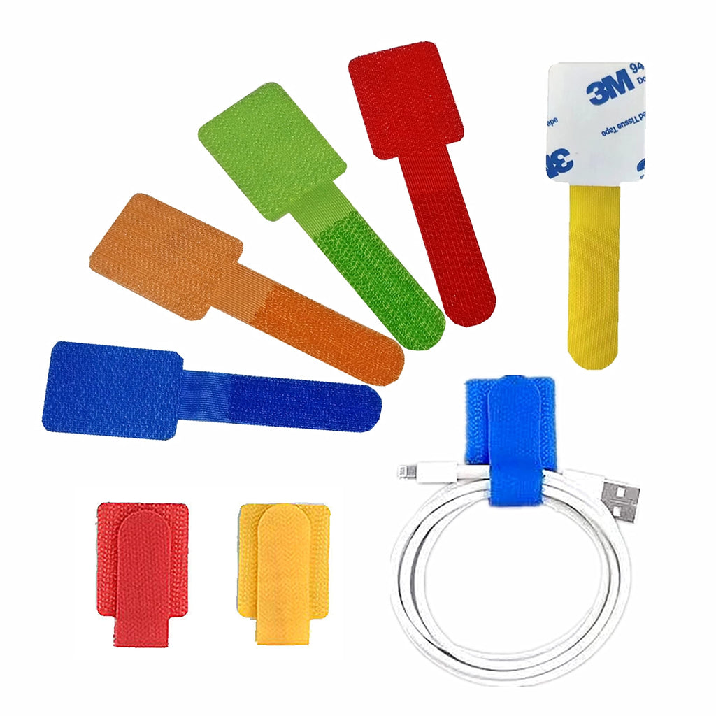 Sikunuo | Self-Adhesive Reusable Cable Organizer Set
