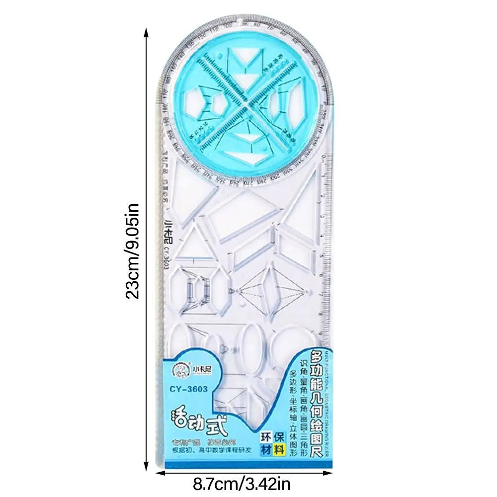 Sikunuo | Math Genius Multi-Angle Drawing Precision Ruler
